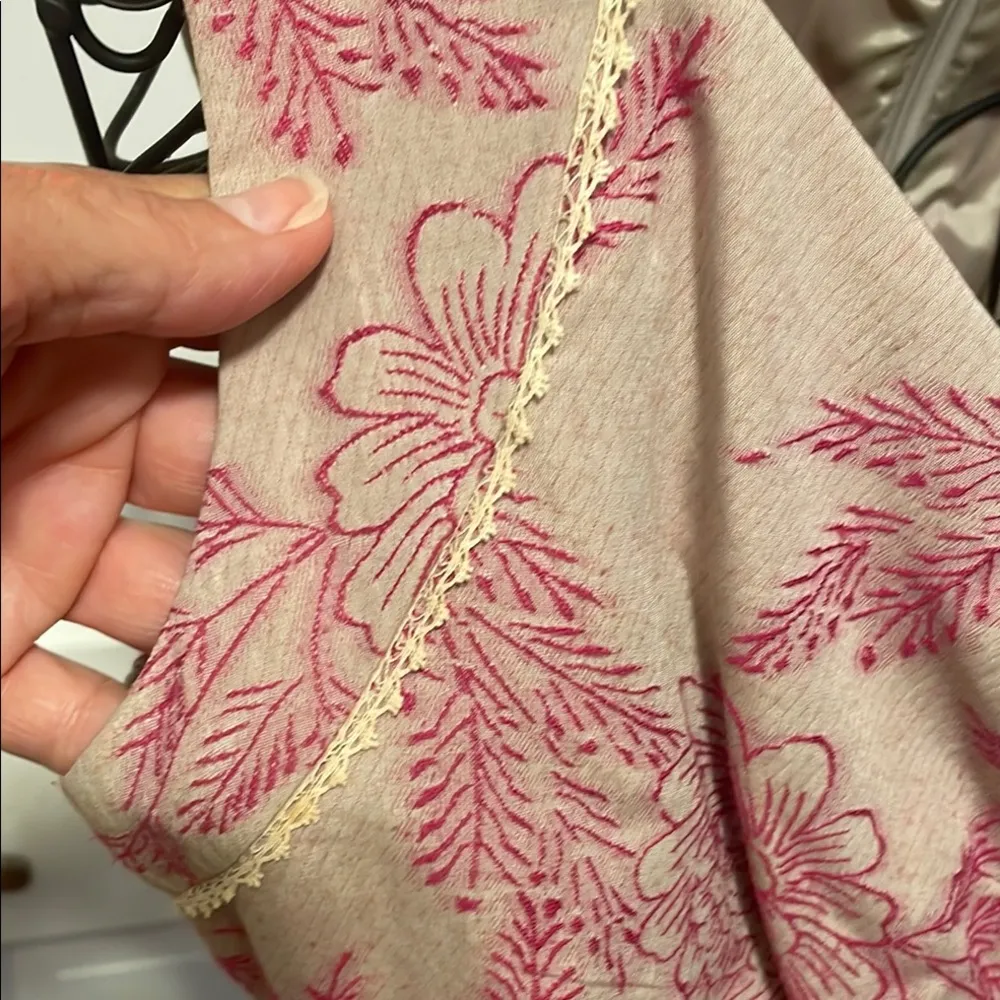 🌸🌸🌸BOGOHO 🌸🌸🌸Isabella DaMarco Pink Floral Sleeveless Dress with Matching Shrug Size 14 - Image 4