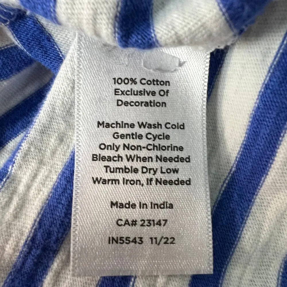 Talbots Top Womens 2X Cotton Embroidered Comfort Relaxed Workwear Casual Stretch - Image 9