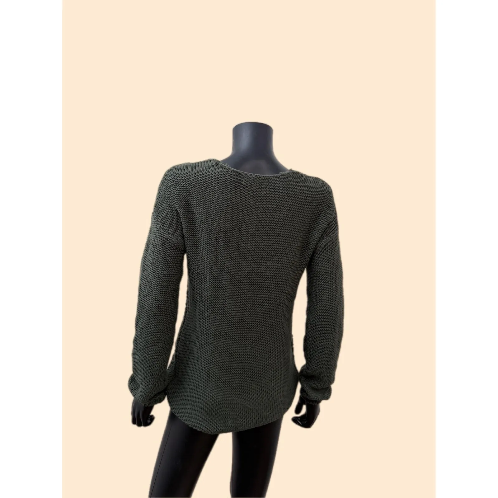 Francesca's NWT Sweater Bundle Small | Rust‎ & Olive Knit Pullover Set Size 4 - Image 5