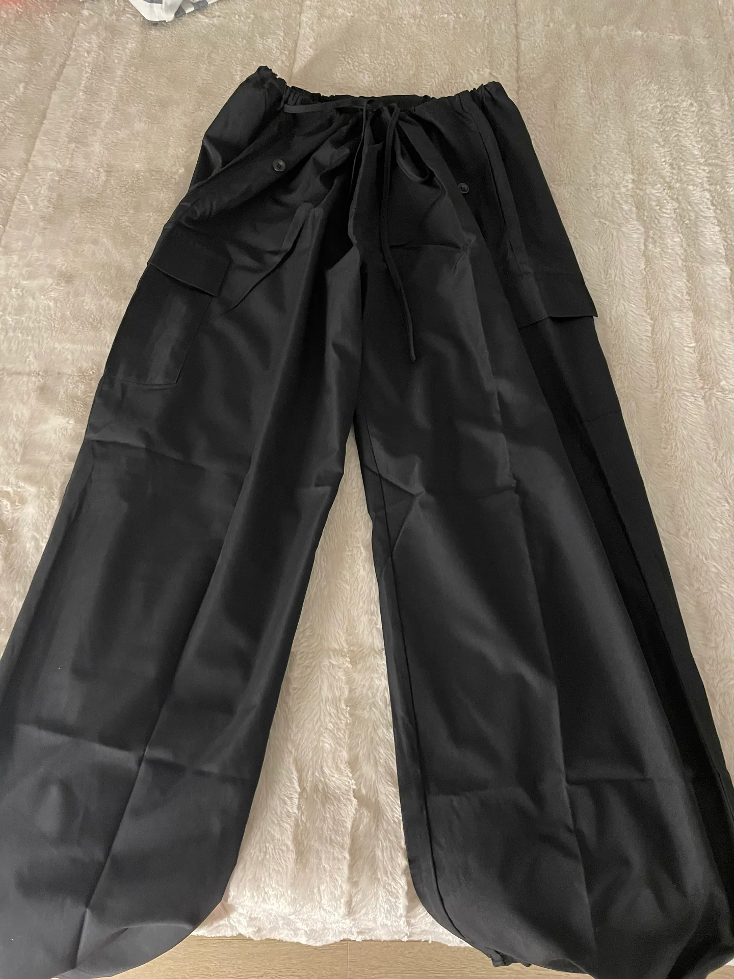 Black Parachute Jogger Pant Size XL - Image 3