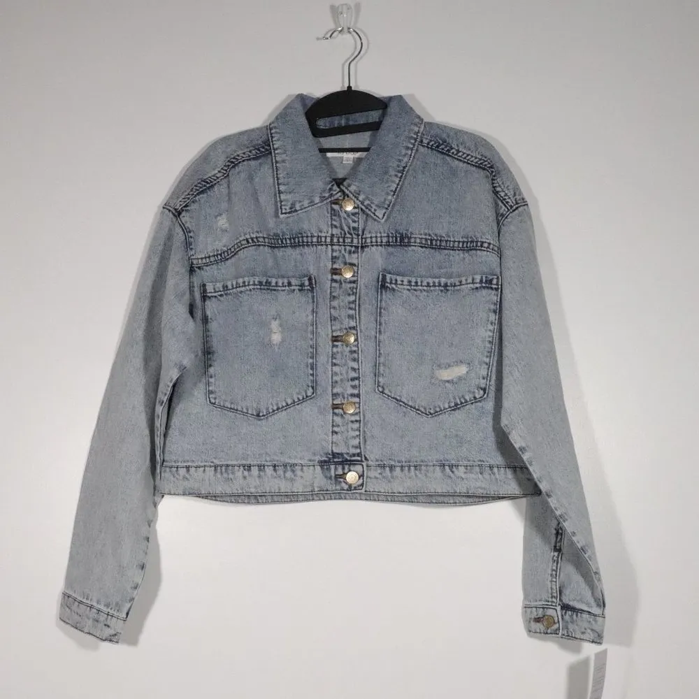 NWT STS Blue Alice Crop Jean Jacket - Image 44