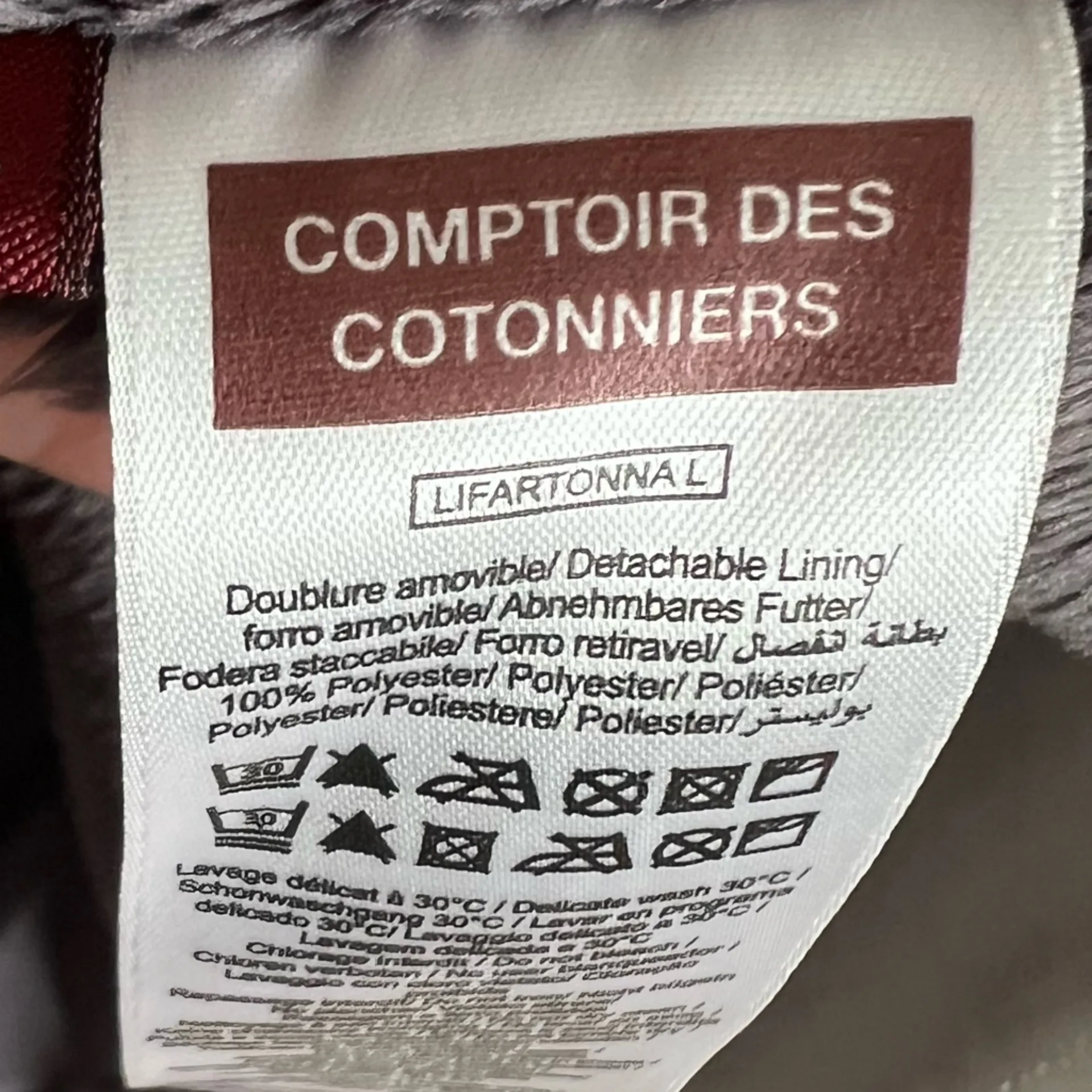 Comptoir Des Cotonniers women’s Purple Trench Coat with warm layer small $650 Size XS - Image 15