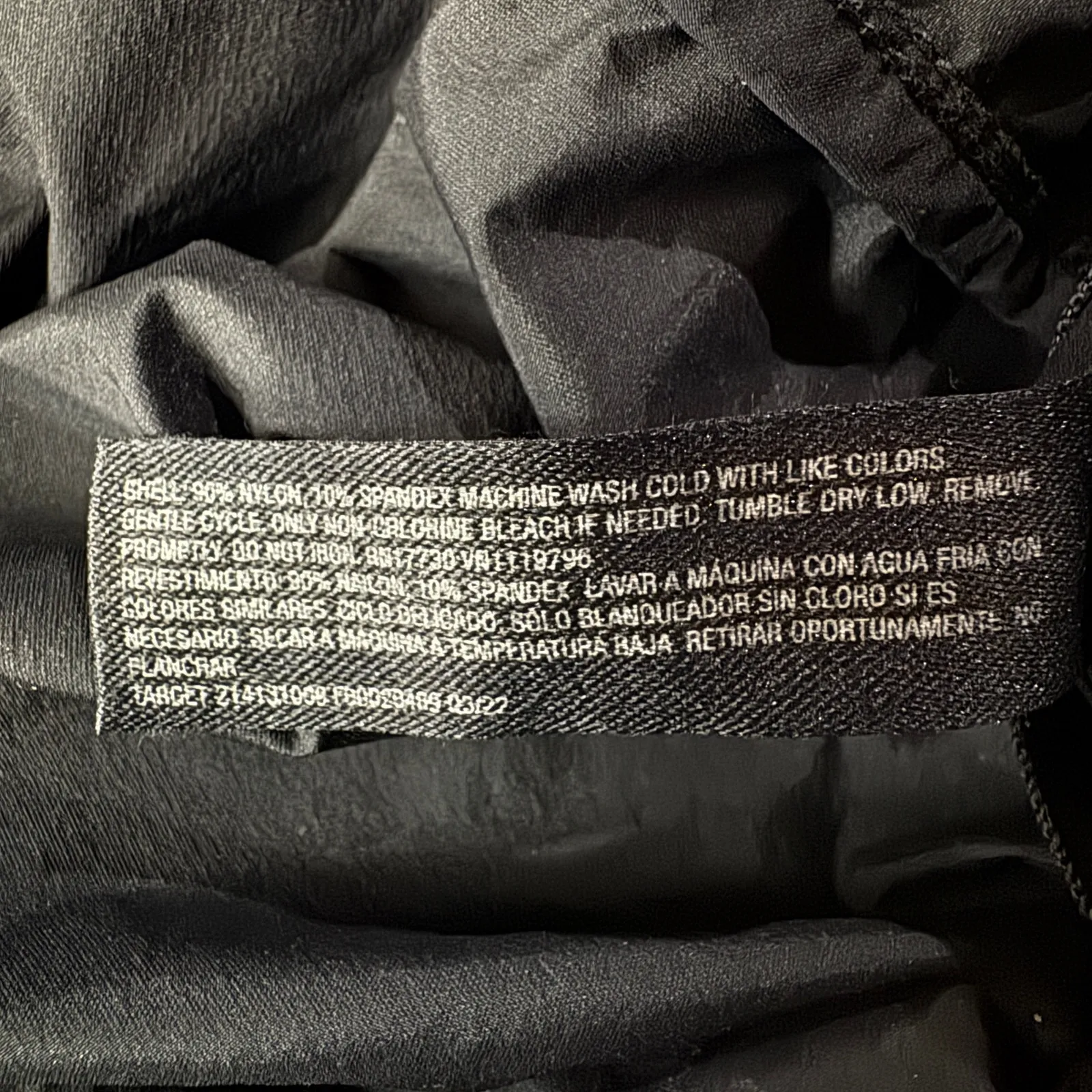 All in Motion Large Cropped Windbreaker Jacket Hooded Full-Zip Dolman Sleeves - Image 12