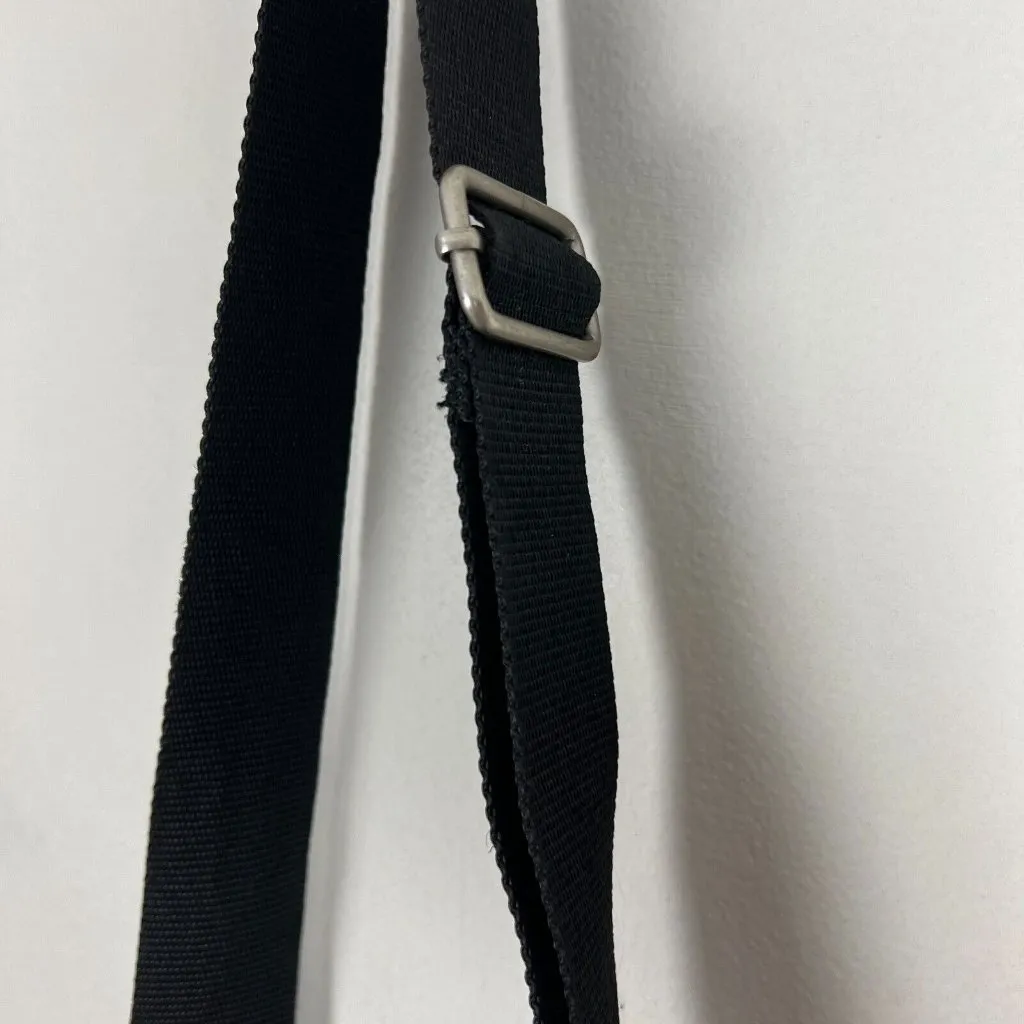 Baggallini Crossbody Bag Black Nylon Travel‎ Organizer Medium Zipper Buckle - Image 16