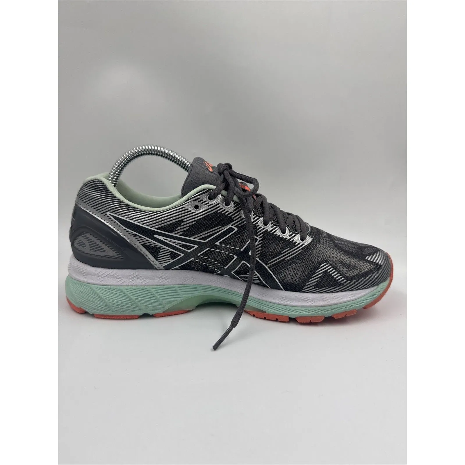 ASICS Gel-Nimbus 19 Women's Running Athletic Sneakers T750N Grey Size 8.5 - Image 9