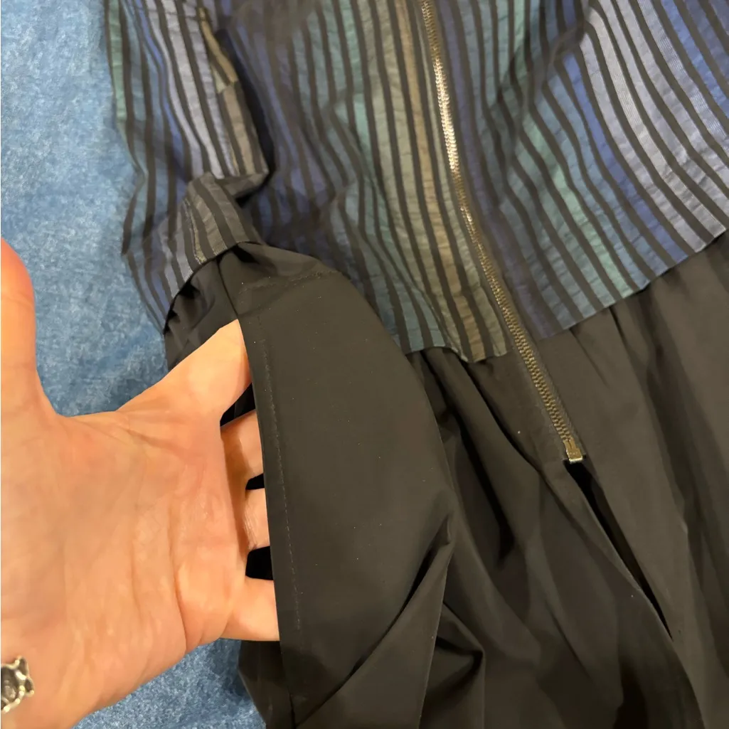 IC Collection long tunic vest zipped sz S lagenlook black - Image 4