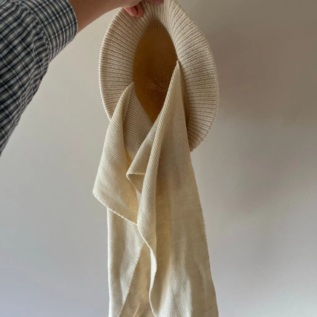 Eddie Bauer Vintage Wool blend  Balaclava Scarf Hat 1970’s - Image 8