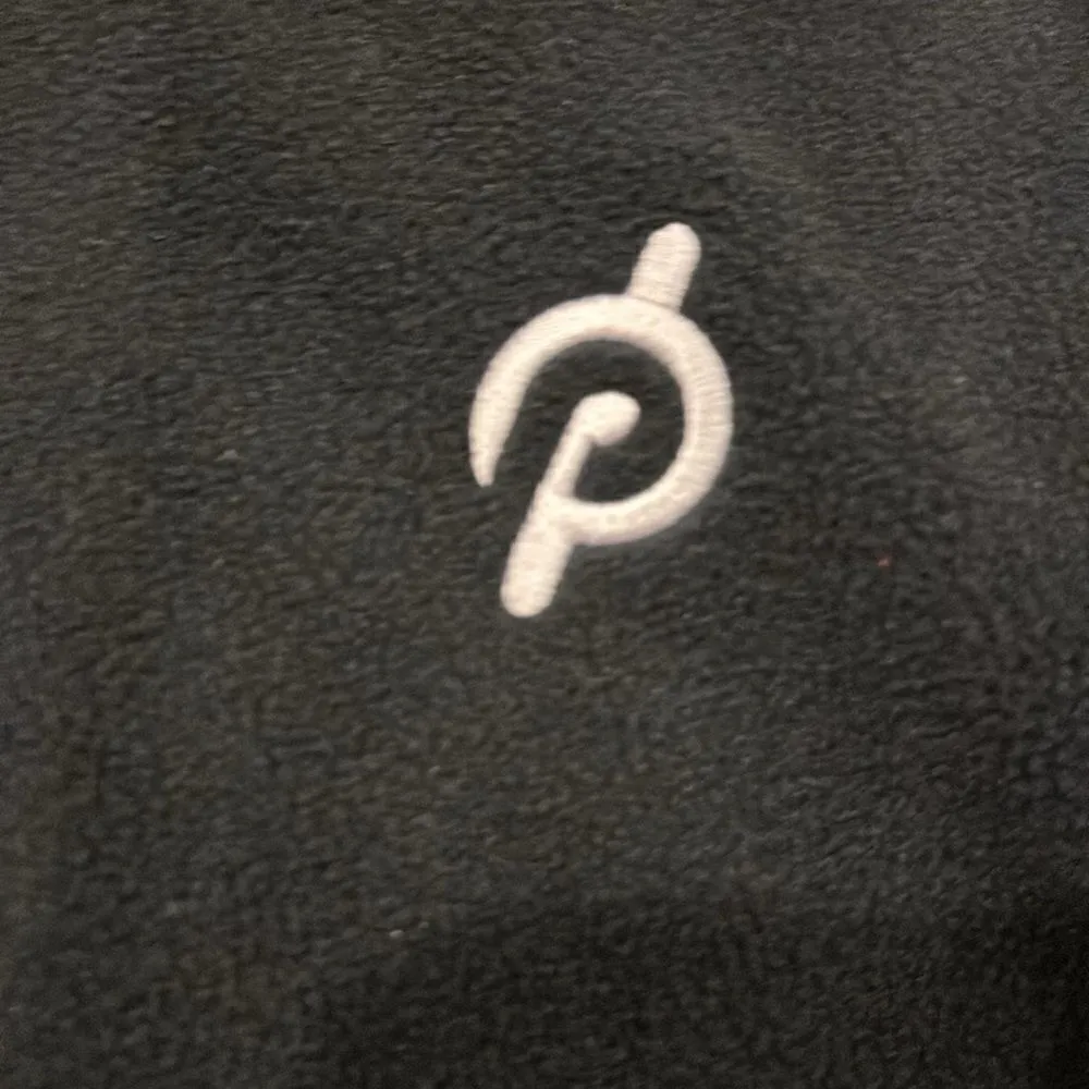 Peloton Women’s Black 1/4 Zip Black Fleece Jacket - Image 2