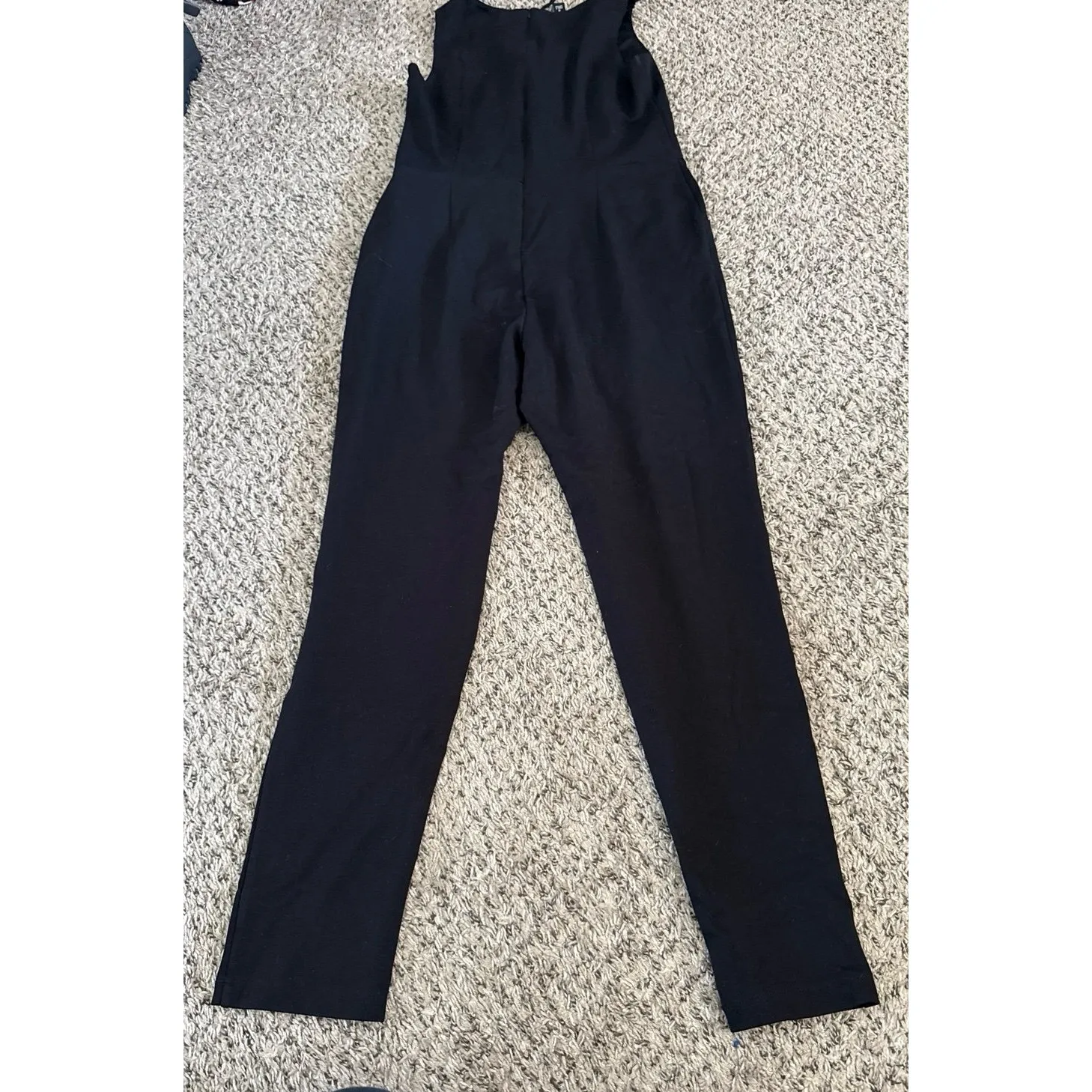A.Byer Women's Black Sleeveless Pants Jumpsuit Size 11 - Image 10