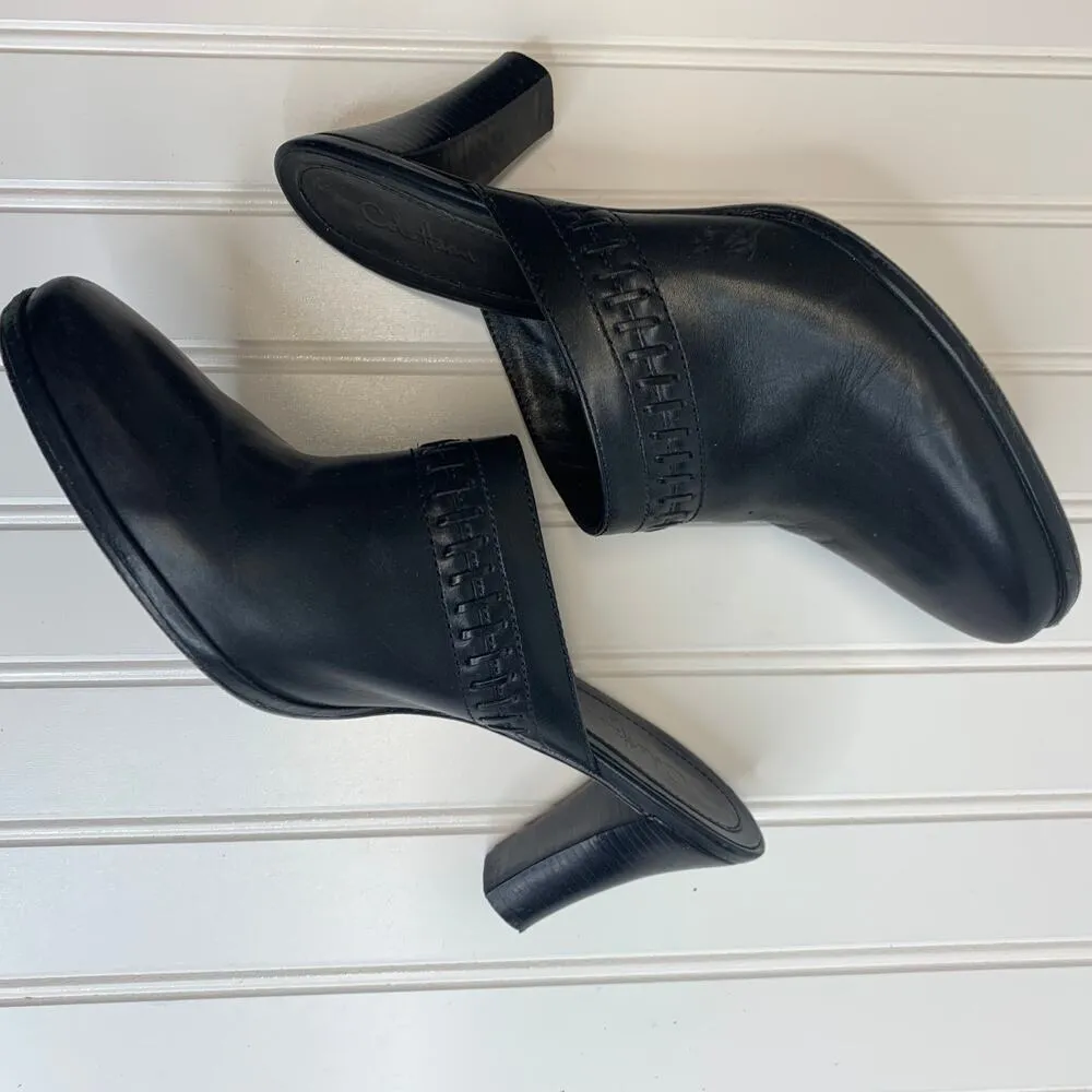Cole Haan Black Heeled Mules Sz 9.5B - Image 6