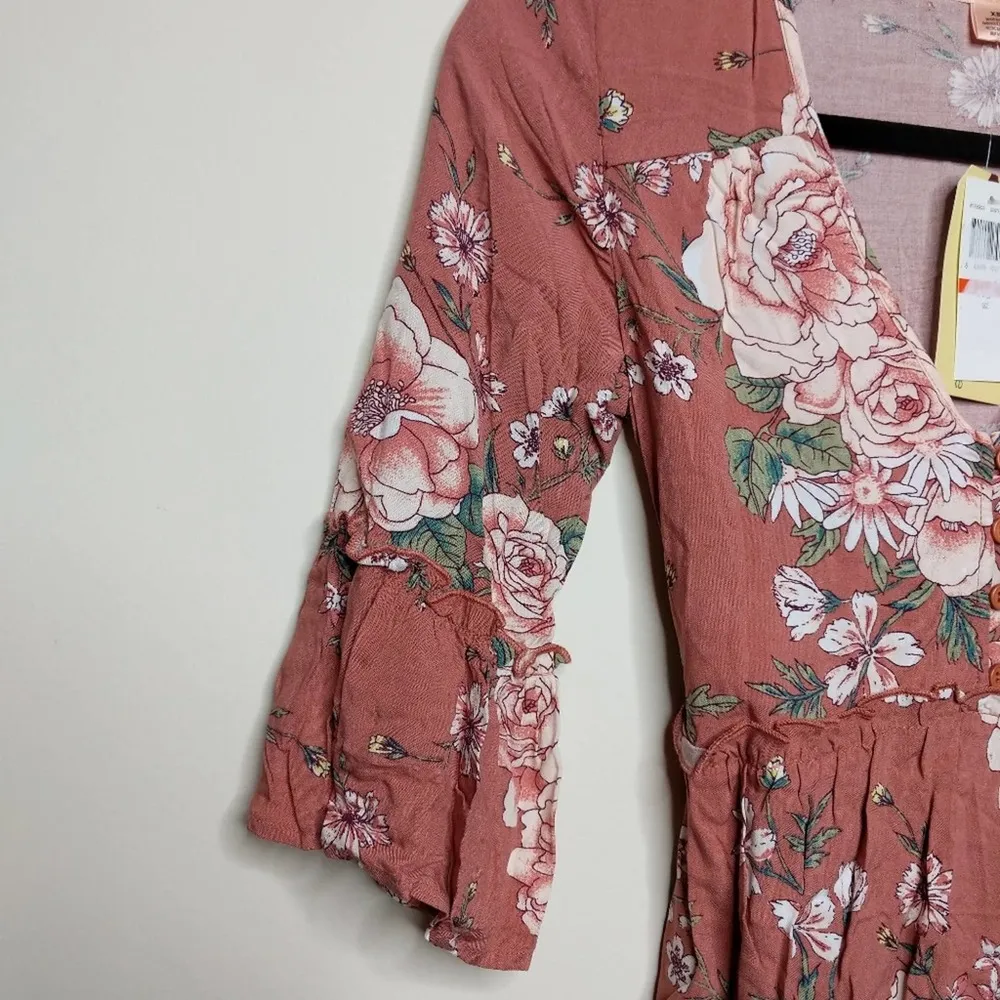 Band of Gypsies Floral Mini Dress - Size XS - NWT - Image 5