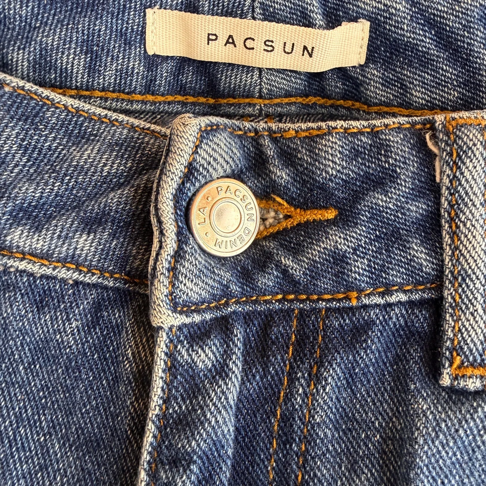Pacsun Women's Cotton Distressed Mom Jeans Size 25 - Image 3