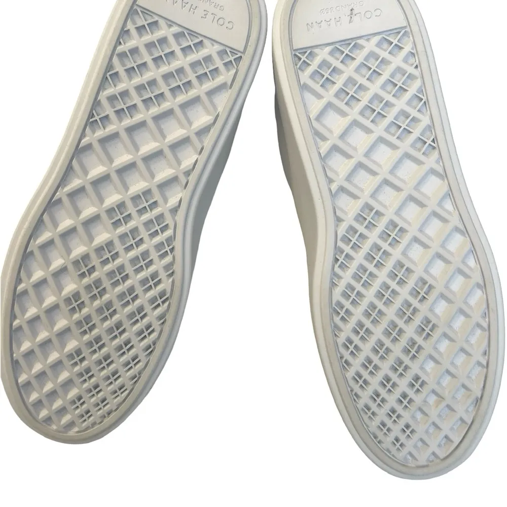 Cole Haan Grand Crosscourt Daily Ivory/Syrah Leather Fashion Sneakers Sz… - Image 9