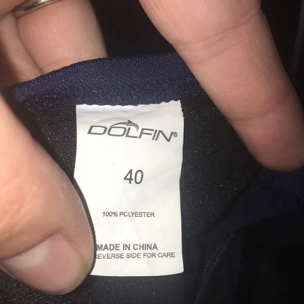 Dolphin Life Guard navy swimsuit Blue Size 14 - Image 3