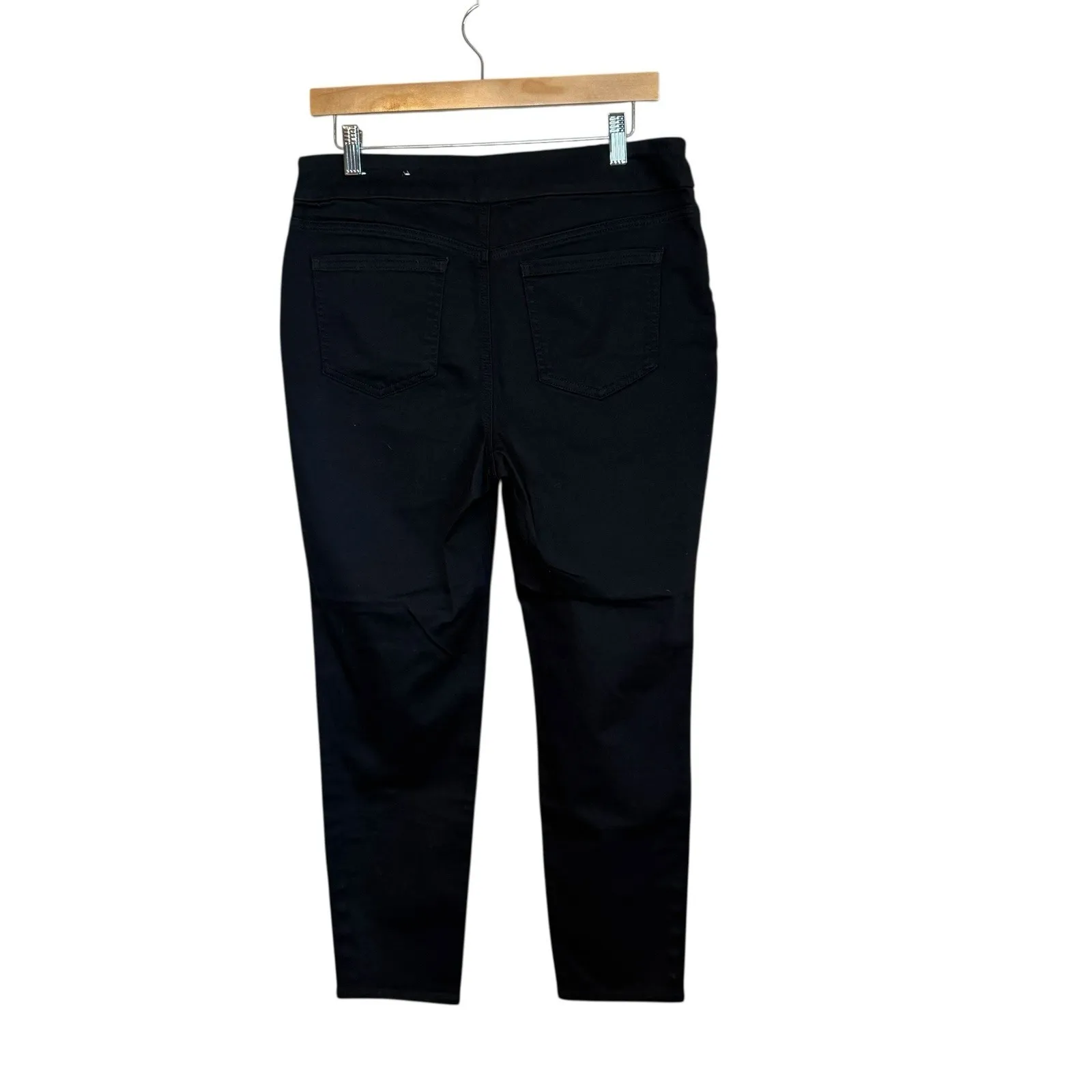 Chicos Black Jegging Ankle Jeans Women Size 1R US 8R Studded Punk Edgy Classic - Image 4