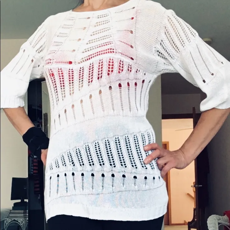 Victoria's Secret Crochet top/ cover up 🌸🌸🌸 - Image 5