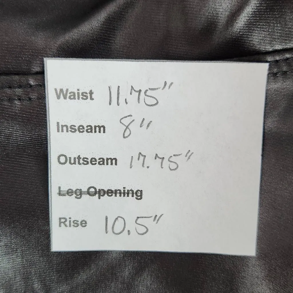 New Mix Black Bike Shorts NWT Size Small/Medium Black Bike Shorts - Image 8