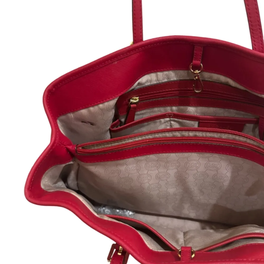 MICHAEL Michael Kors Saffiano Leather Top Handle Bag - Image 7