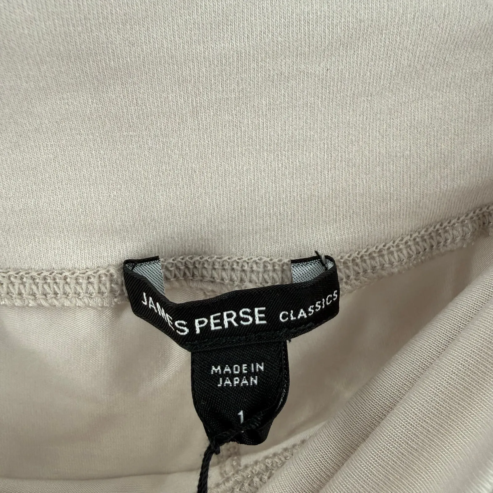 James Perse Classics Leggings Women's Size 1/Small NWT Microsuede Jersey Stone - Image 3