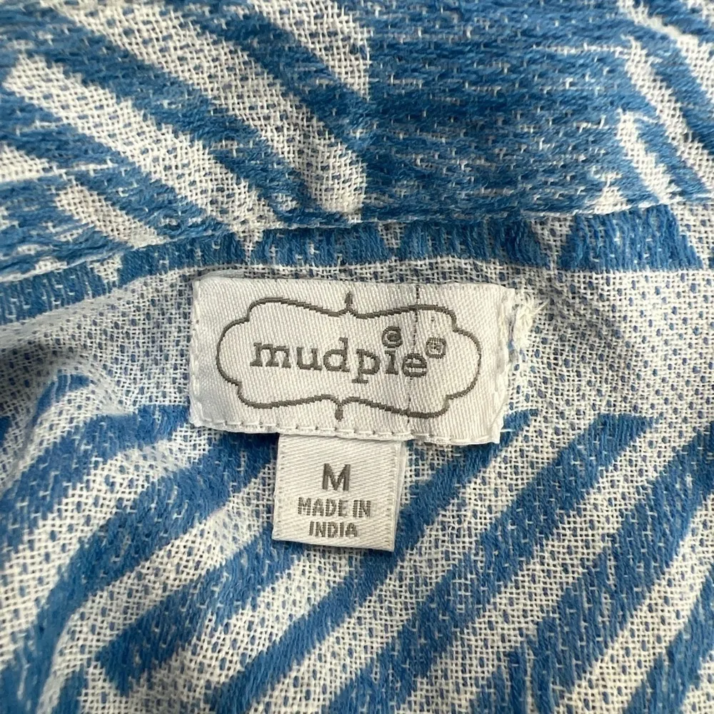 Mudpie Geometric Print Tiered Babydoll Shift Dress With‎ Flare Sleeves - Image 7