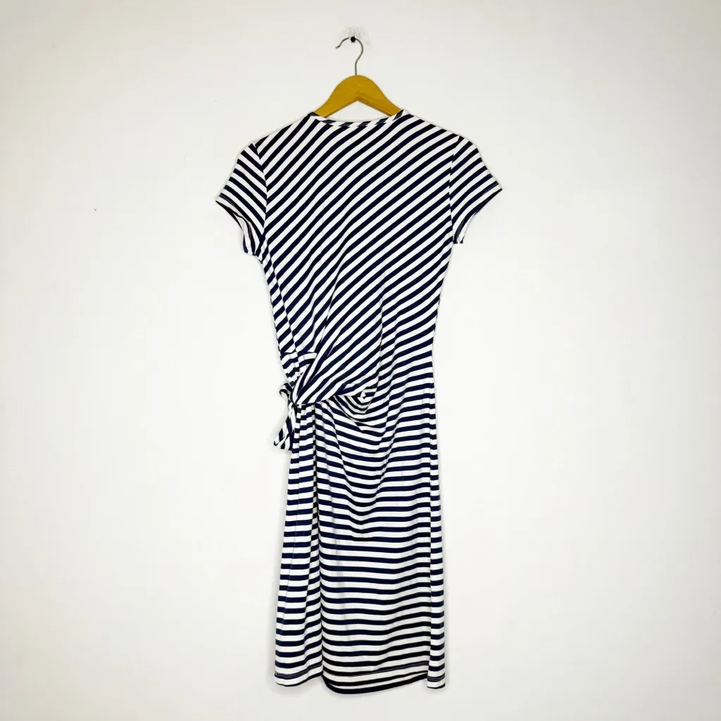 J.McLaughlin Elora Dress Bangle Stripe Blue White Size Small - Image 2