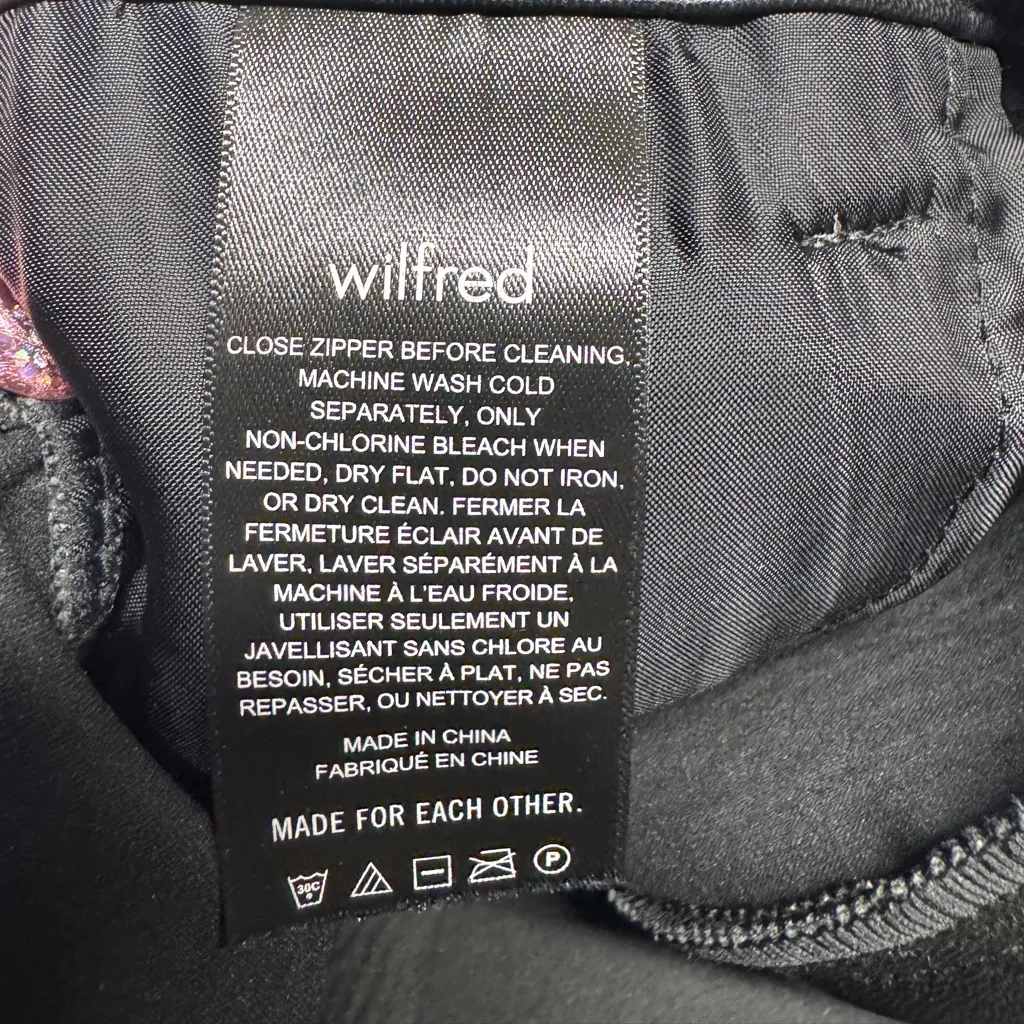 Aritzia Wilfred The Melina™ Pant Black High-waisted Vegan Leather pants - Image 6