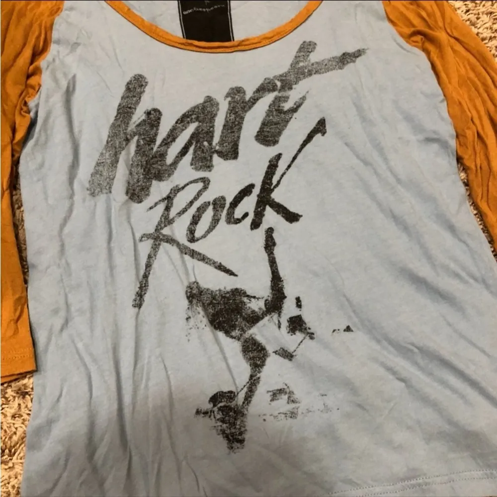 One Teaspoon “Hart Rock” Baseball Tee - Image 2