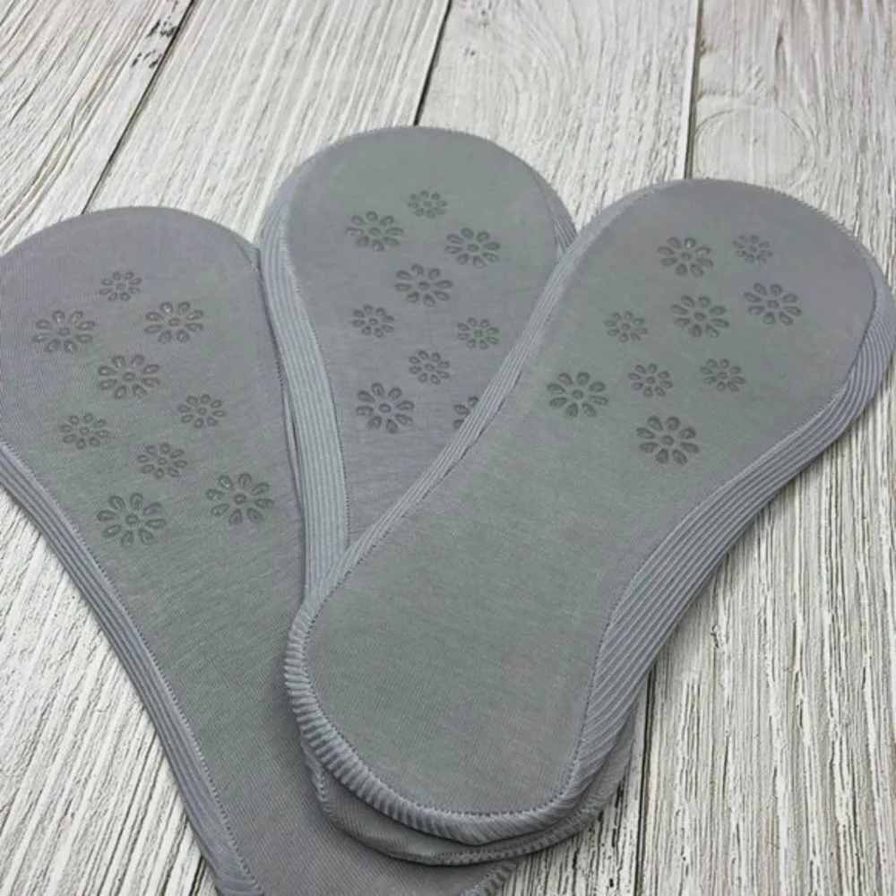 Women's No Show Socks Non Slip‎ Liner Socks Shoe Size 6 - Image 4