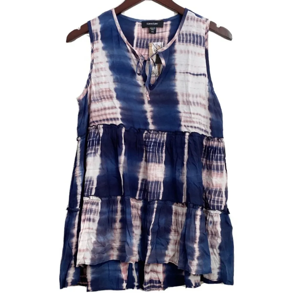 NWT Karen Kane Tie Dye Pullover Sleeveless Top XS - Image 5