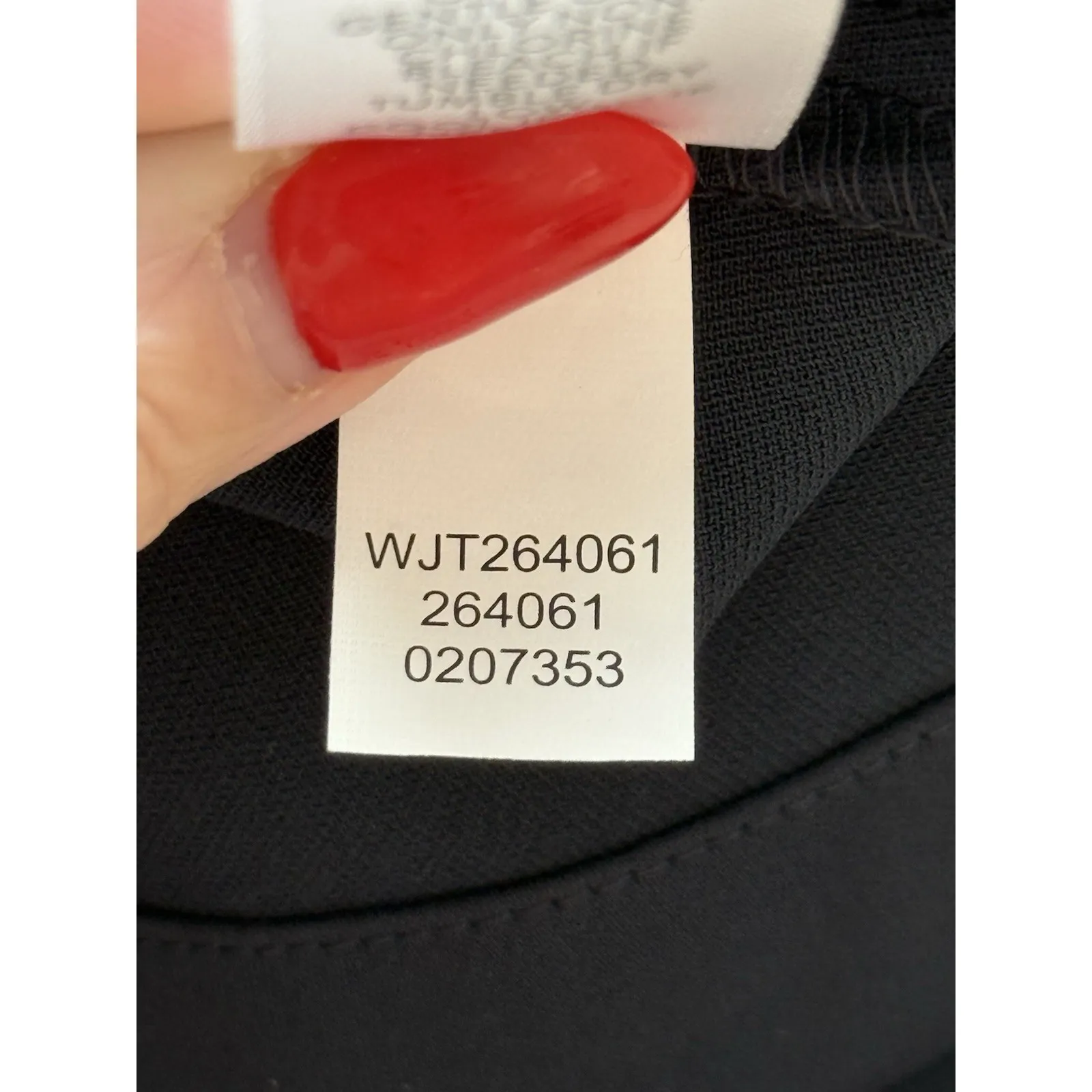 NWT J Jill Wearever Collection Jacket Women 2X Navy Blue Easy Care Trench Preppy Size XXL - Image 7