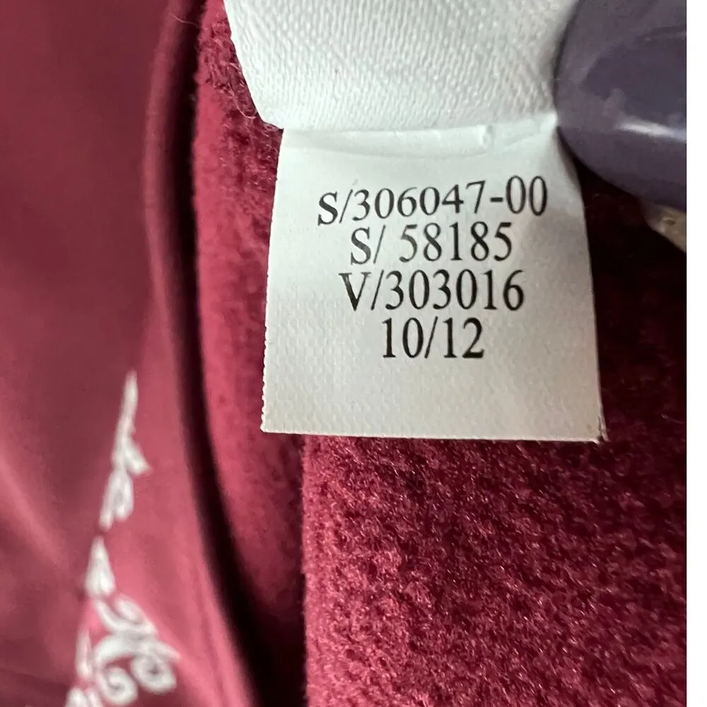Athleta Dress XXS Port Wine Red Fleece Hot When You're Not Tech Athleisure Cozy - Image 16