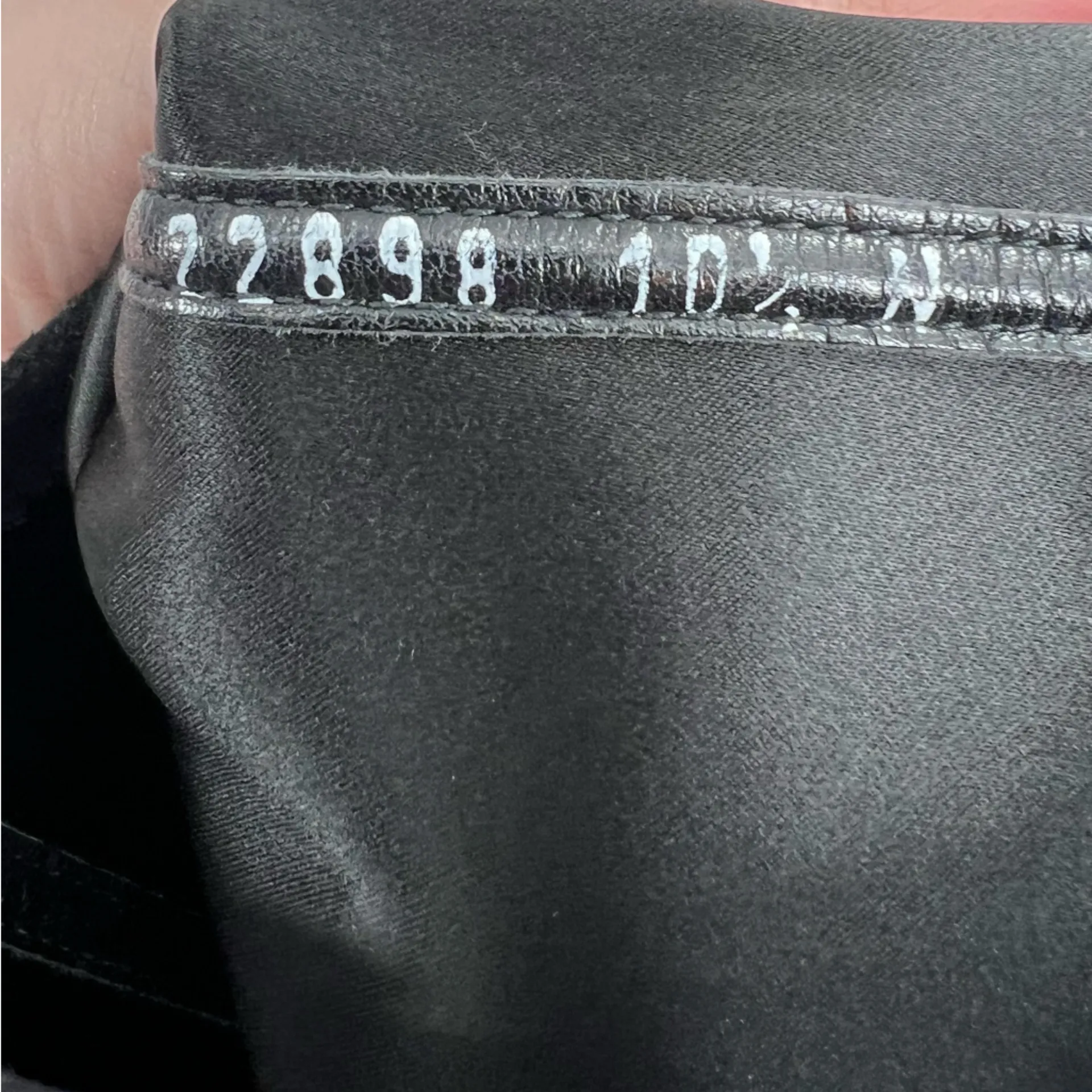 STUART WEITZMAN Black Suede Stretch Platform Tall Boots Sz 10.5 N - Image 4