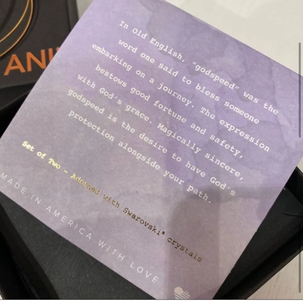 Alex and Ani Godspeed Art Infusion Crescent Moon, Feathers and Beads Bangle Set - Image 11