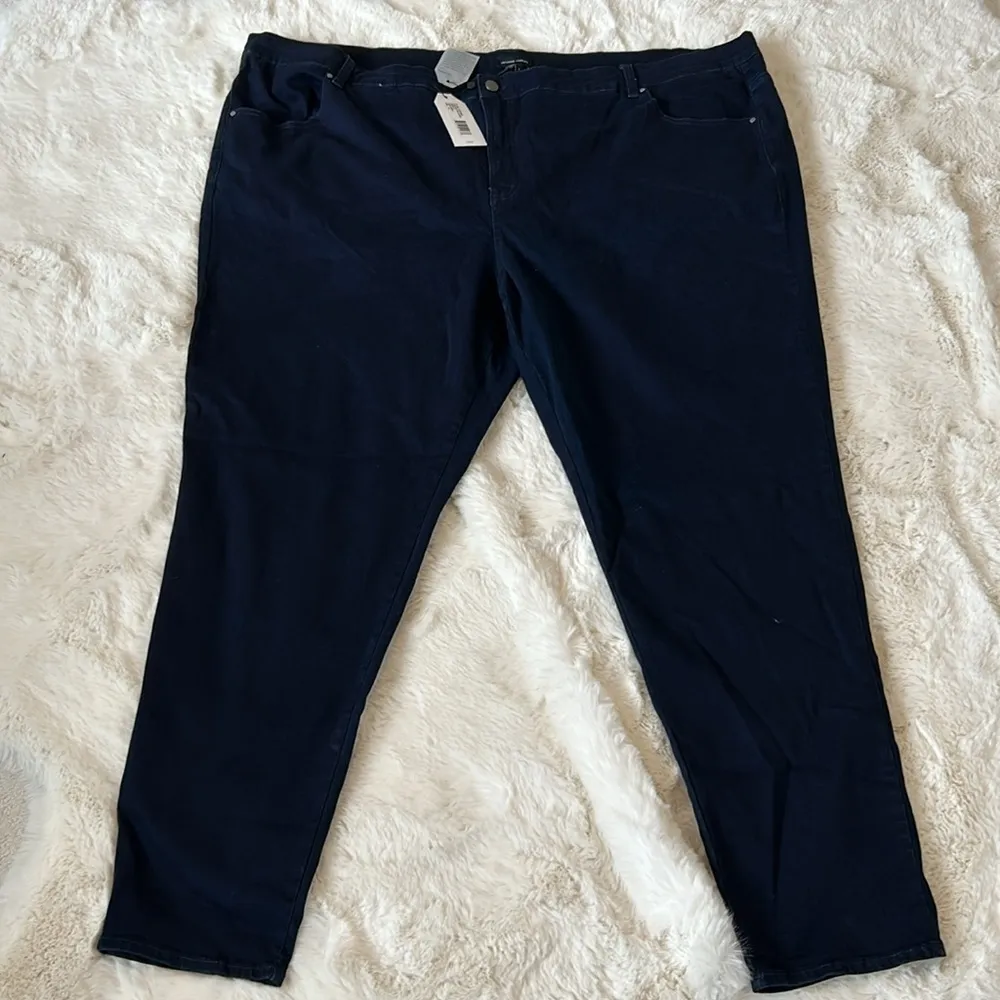 Universal Standard Seine Mid Rise Skinny Dark Indigo - Image 12