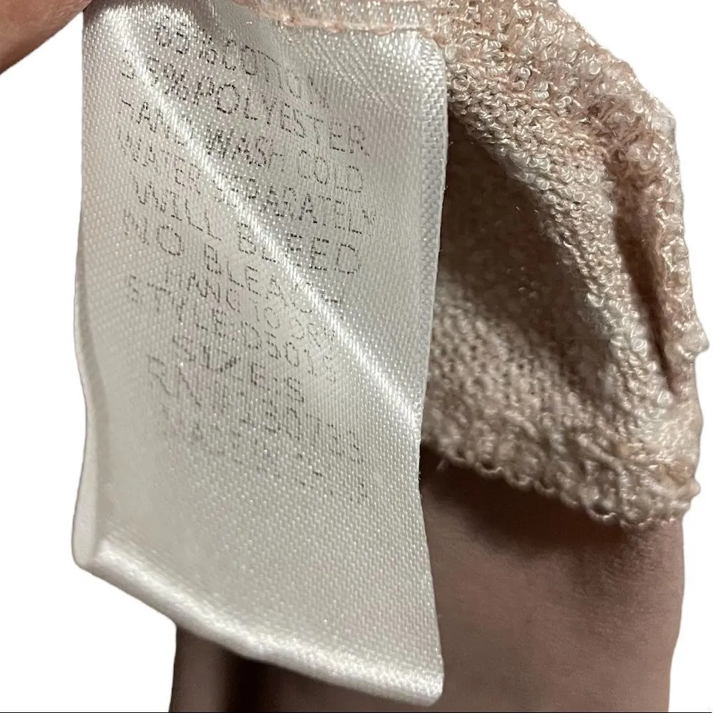 Kori Brown Textured Cotton Stretch 3/4 Sleeve Flounce Ruffle Hem Casual Tunic - Image 5