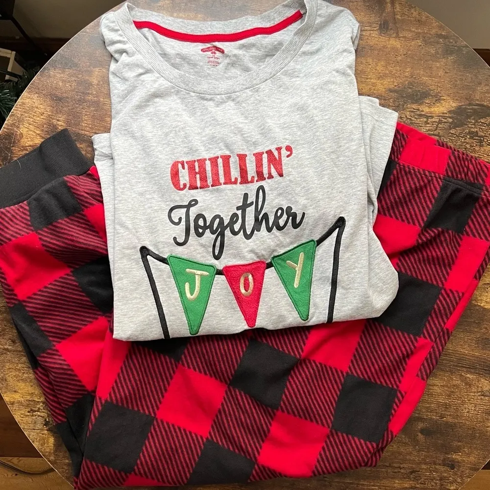 Holiday Time  womens holiday plus size PJ’s Size: 3X - Image 11