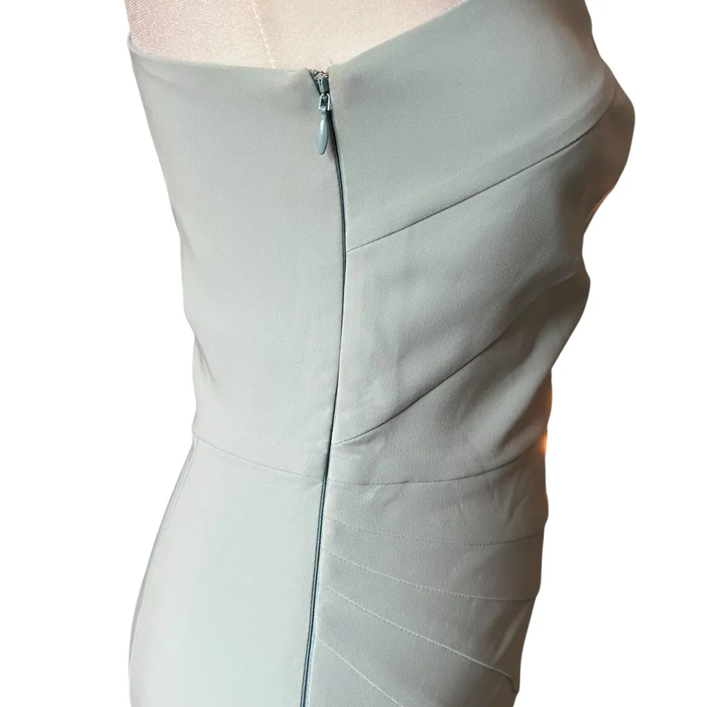 Michael COSTELLO x REVOLVE Ava Mini Dress One Shoulder Ice Blue Sz S - Image 8