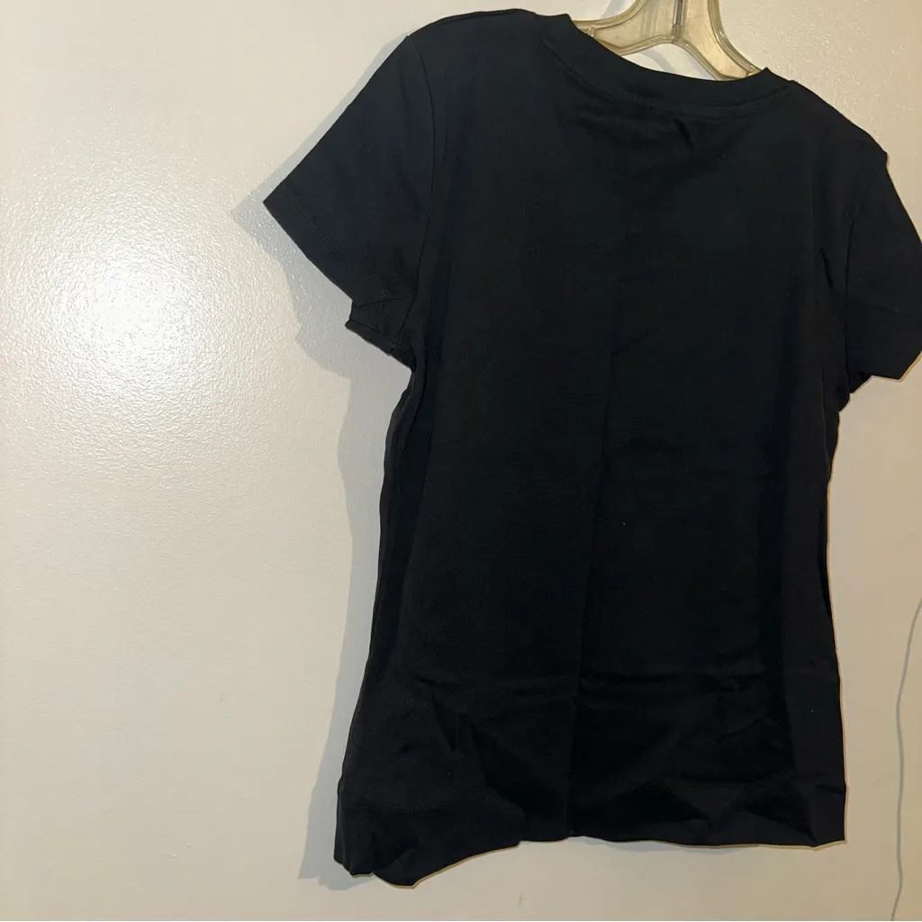 Calvin Klein Women's crew neck shirt with baby Blue Graphic size Large - Image 10