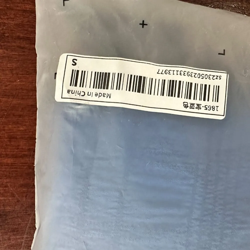 NWT SHEIN Crepe-y Linen-y Cobalt Blue Maxi Sun Dress Size Small - Image 11