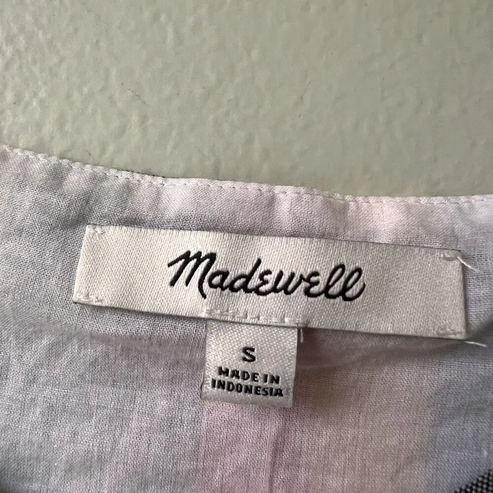 Madewell Festival Stripe‎ Short Sleeve Dress - S - Image 3