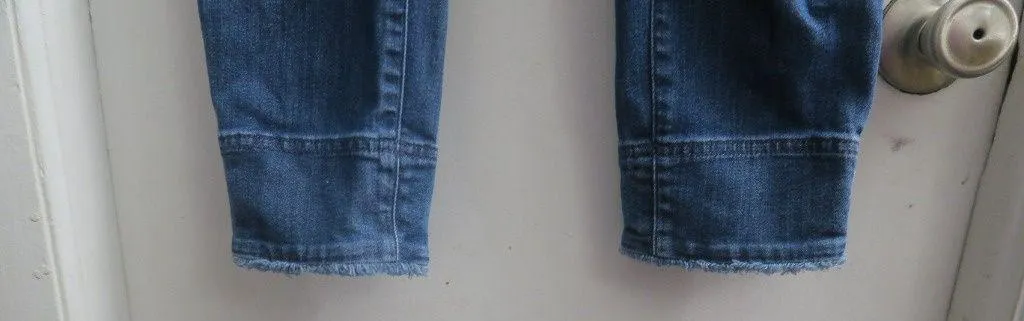 J. Jill Denim authentic fit cropped jeans ankle in blue size 2P petite. - Image 4