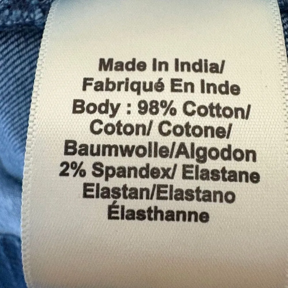 Anthropologie Porridge Rosette Denim Slim Mini Dresssize Small - Image 7