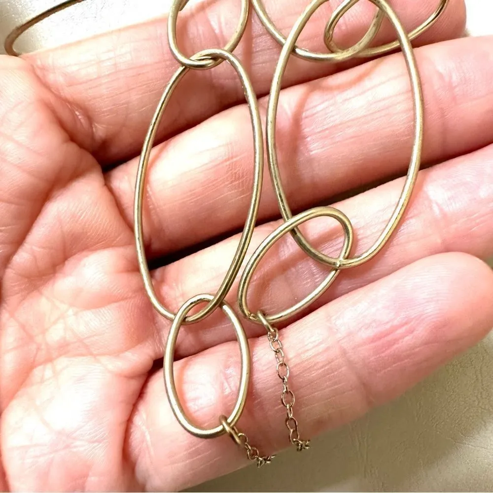 Gold tone freshwater Pearl necklace - Image 5