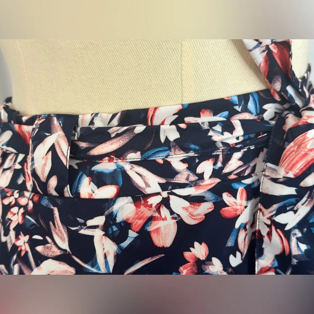 St. John's Bay Floral Tie-Waist Skort with Side Pockets (1032) - Image 6