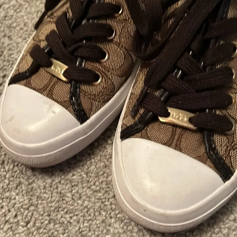 COACH Empire Sneakers Shoes Size 7.5B‎ - Image 5