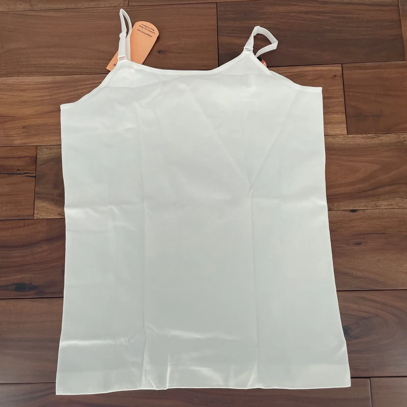 Shapermint Essentials All Day Every Day Scoop Neck Cami 3XL White Size 3X - Image 4