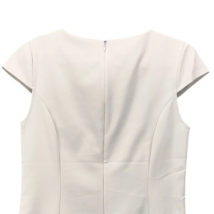 Vivienne‎ Tam Sheath Tan Dress 10 - Image 6