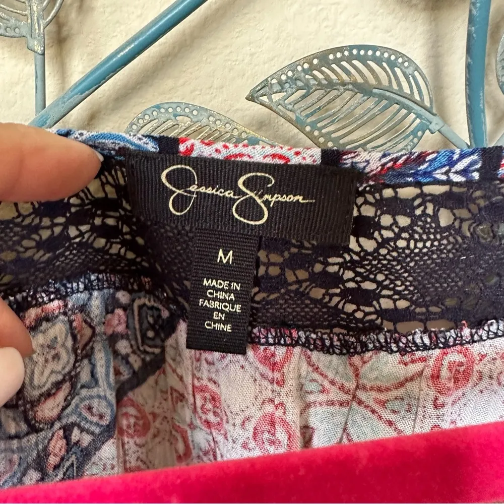 ❤️Jessica Simpson Peasant Style Blouse Medium EUC CLEARANCE - Image 4