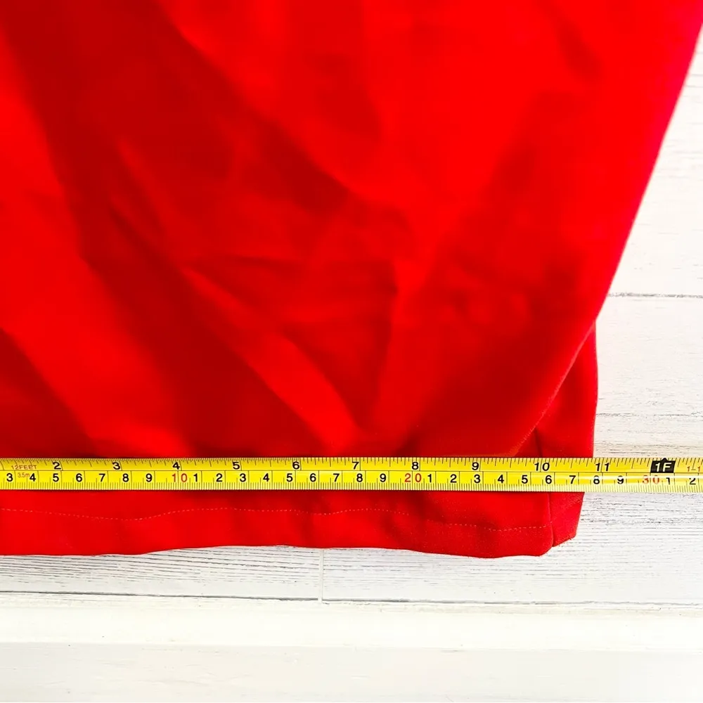 Red Wideleg Jumpsuit - Image 11