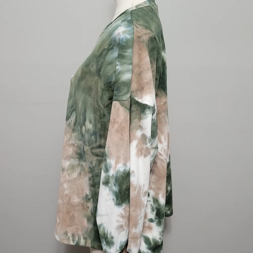 Tee for the soul tie dye sweatshirt size Large - Image 5